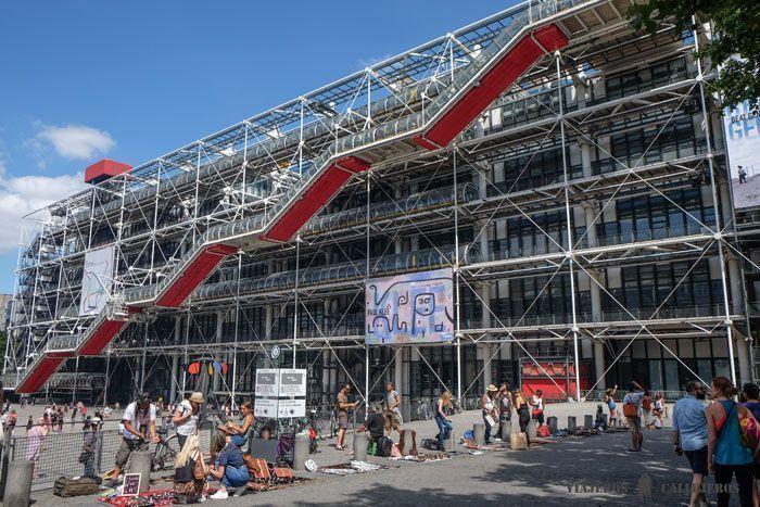 Centro Pompidou parís en 3 días